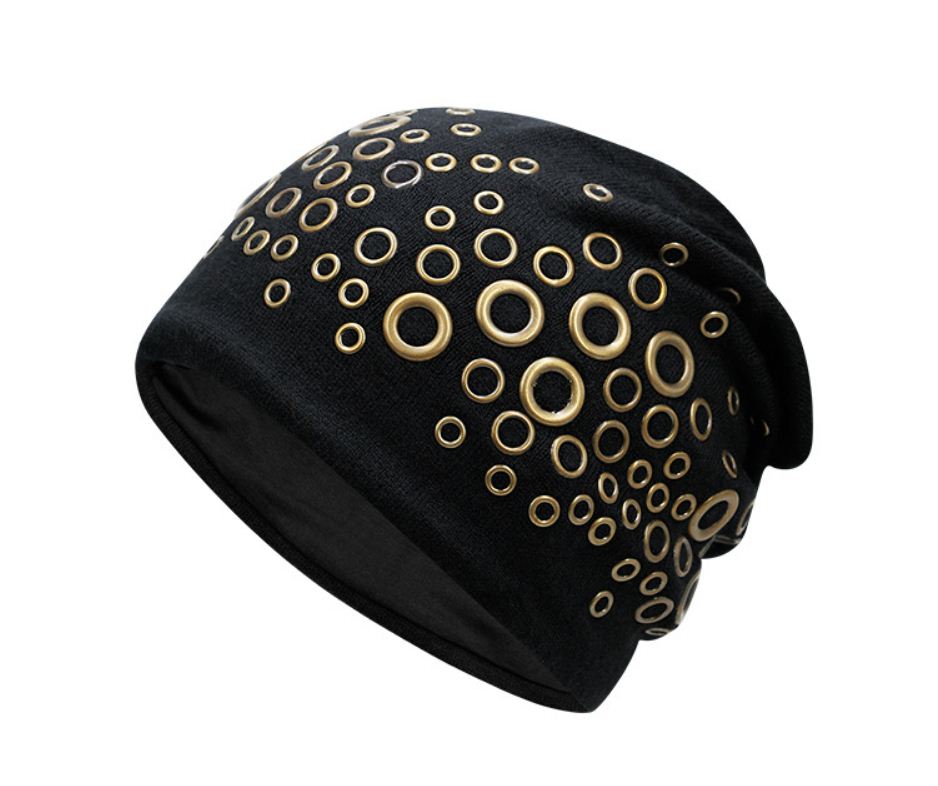 Szblaze Unisex Winter Thermal Punk Style Hat Beanies Skullies With Metal Rings Hip Hop Casual Caps for 56cm to 60cm Heads One Size чорний
Szblaze Unisex Winter Thermal Punk Style Hat Beanies Skullies With Metal Rings Hip Hop Casual Caps for 56cm to 60cm Heads One Size чорний
