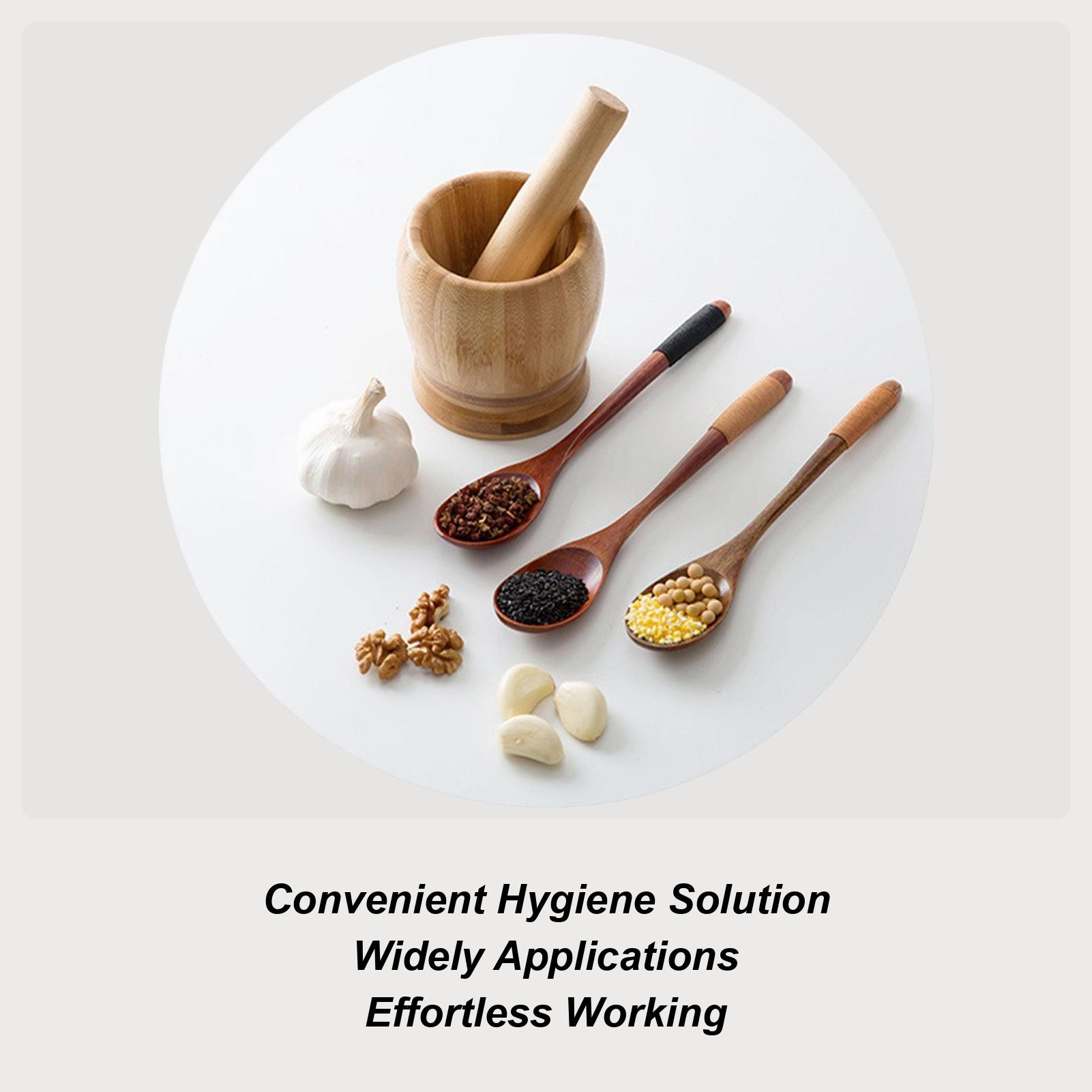 Manual Garlic Grinder Mortar and Pestle Set Wooden Seasoning Crusher for Garlic Sesame Dried Fruits Walnuts Cooking Enthusiasts CN
Manual Garlic Grinder Mortar and Pestle Set Wooden Seasoning Crusher for Garlic Sesame Dried Fruits Walnuts Cooking Enthusiasts CN