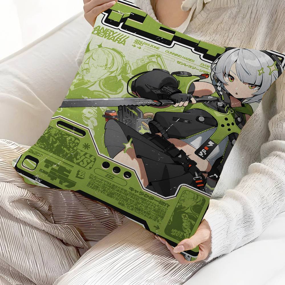 Anime Game Zenless Zone Zero Cushion Cover Inches Farmhouse Decor Home Throw Pillow Covers for Couch Decorations 30X30cm
Anime Game Zenless Zone Zero Cushion Cover Inches Farmhouse Decor Home Throw Pillow Covers for Couch Decorations 30X30cm