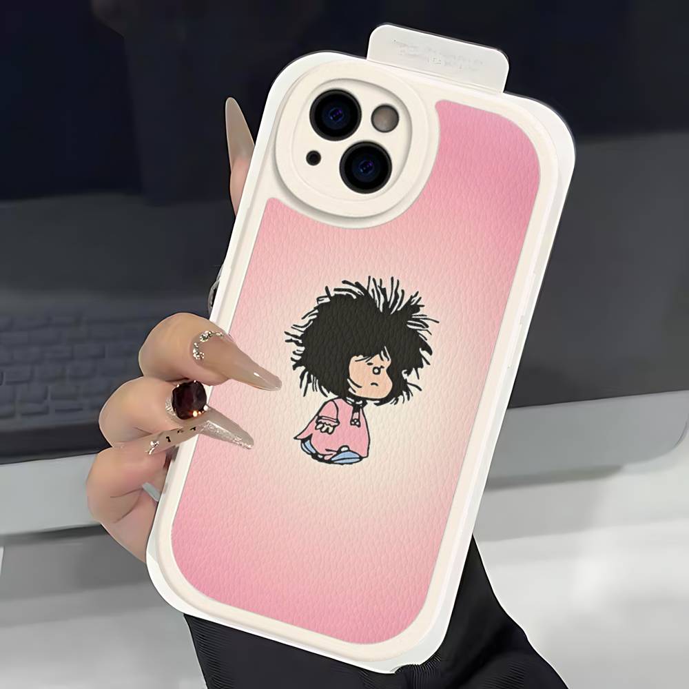 Cartoon M-MafaldaS Anime Leather Phone Case For IPhone 16 15 14 17 Pro Max 11 12 Mini Plus Soft Shell iphone 11 pro
Cartoon M-MafaldaS Anime Leather Phone Case For IPhone 16 15 14 17 Pro Max 11 12 Mini Plus Soft Shell iphone 11 pro