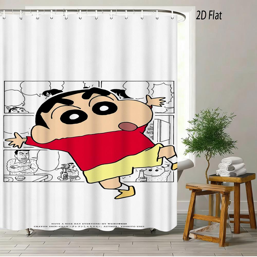 Crayon Shin-Chan Nohara Family Sunset Scene 2D Print Waterproof Shower Curtain, Warm Orange Sunset & Green Grass Family Bathroom W60H190(CM)-1 Pcs
Crayon Shin-Chan Nohara Family Sunset Scene 2D Print Waterproof Shower Curtain, Warm Orange Sunset & Green Grass Family Bathroom W60H190(CM)-1 Pcs