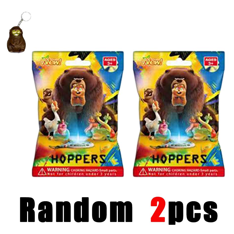 Pixar Hoppers 24Pcs Blind Bag Beaver Transformation Plan Keychain Figures Collectible Pendant Toy with Hidden Figure
Pixar Hoppers 24Pcs Blind Bag Beaver Transformation Plan Keychain Figures Collectible Pendant Toy with Hidden Figure