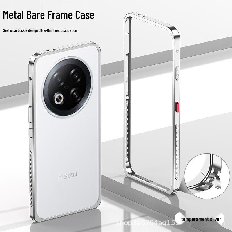 Meizu Note16/Note16 Pro Metal Heat Dissipation Frame with Buckle Anti-fall Phone Case Note16 Pro
Meizu Note16/Note16 Pro Metal Heat Dissipation Frame with Buckle Anti-fall Phone Case Note16 Pro