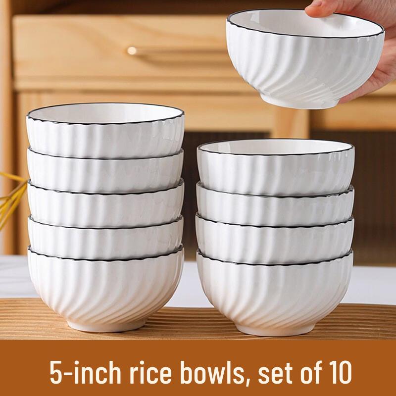 Ru Han Underglaze Mystic Moon Stripe 5-Inch Bowl Set
Ru Han Underglaze Mystic Moon Stripe 5-Inch Bowl Set