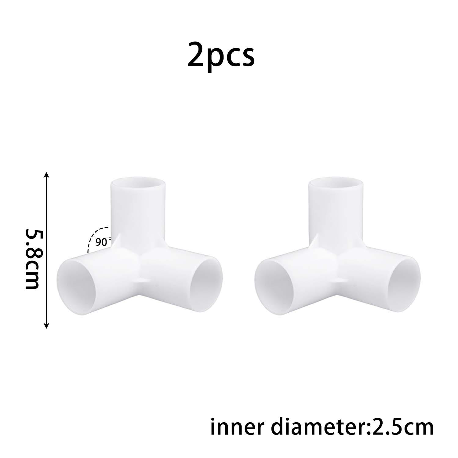 2/3/4/5 Way Elbow Connector for Home Plastic PVC Pipe Connector Fittings Straight Elbow Tee Cross Joints Water Pipe Adapter 1set
2/3/4/5 Way Elbow Connector for Home Plastic PVC Pipe Connector Fittings Straight Elbow Tee Cross Joints Water Pipe Adapter 1set
