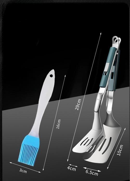 BEPAN Fried Fish Shovel Clip Stainless Steel Flip Fish Fried Fish Artifact Multifunctional Steak Pancake Clip Kitchen Tools
BEPAN Fried Fish Shovel Clip Stainless Steel Flip Fish Fried Fish Artifact Multifunctional Steak Pancake Clip Kitchen Tools
