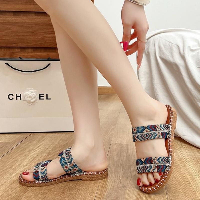 Fashion New Women s Printing Sandals Retro Adjustable Double-buckle Design Slippers Ladies Casual Daily Beach Flat Shoes 43 синій
Fashion New Women s Printing Sandals Retro Adjustable Double-buckle Design Slippers Ladies Casual Daily Beach Flat Shoes 43 синій