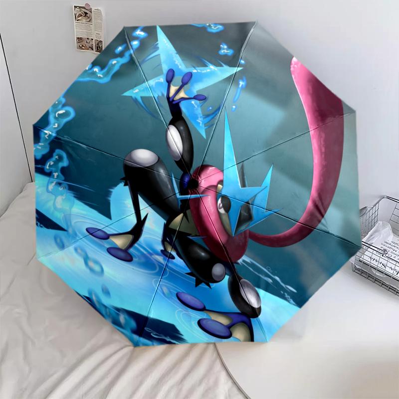 Cartoon Pokémon pattern, automatic folding umbrella, portable and foldable design, 8 ribs, a Christmas or birthday gift.
Cartoon Pokémon pattern, automatic folding umbrella, portable and foldable design, 8 ribs, a Christmas or birthday gift.