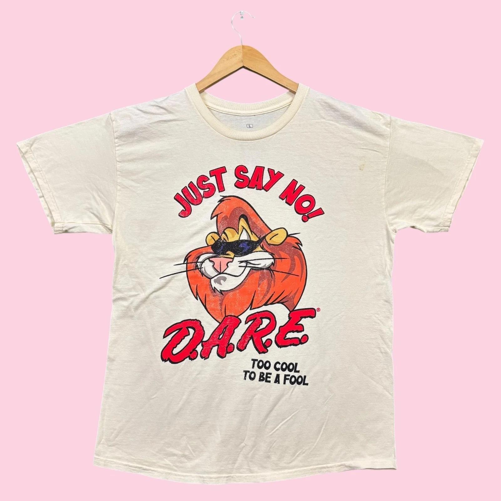 Just Say No D.A.R.E. Too Cool To Be A Fool Tee L S
Just Say No D.A.R.E. Too Cool To Be A Fool Tee L S
