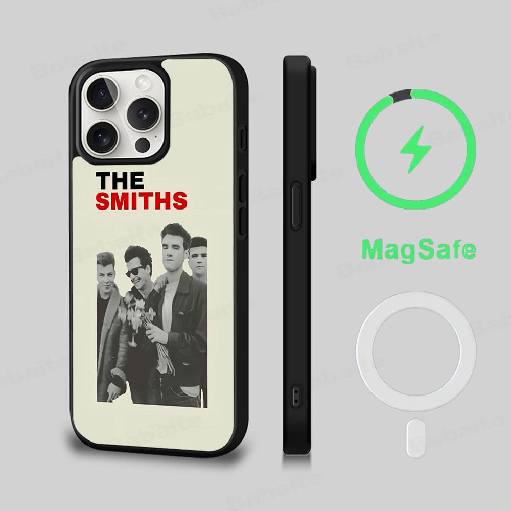 The S-Smiths Band Phone Case Magesafe Magnetic Wireless Charge Case For iPhone 16 11 12 13 14 15 Pro Max Plus Mini iPhone 15Pro Max
The S-Smiths Band Phone Case Magesafe Magnetic Wireless Charge Case For iPhone 16 11 12 13 14 15 Pro Max Plus Mini iPhone 15Pro Max