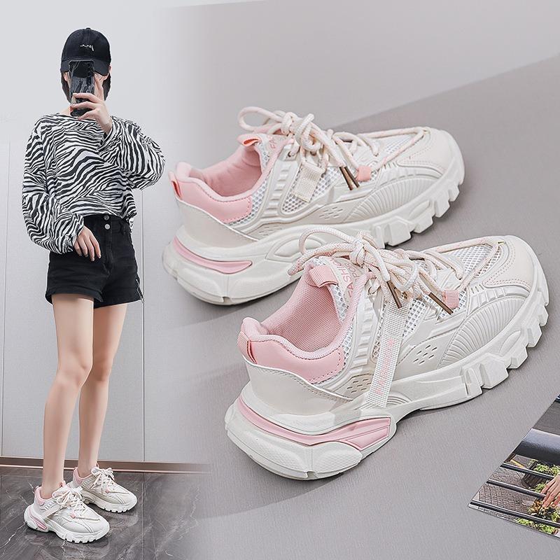 Women s Shoes Thick-soled Dad Shoes New Versatile and Breathable Casual Shoes Running Sports Shoes 35
Women s Shoes Thick-soled Dad Shoes New Versatile and Breathable Casual Shoes Running Sports Shoes 35