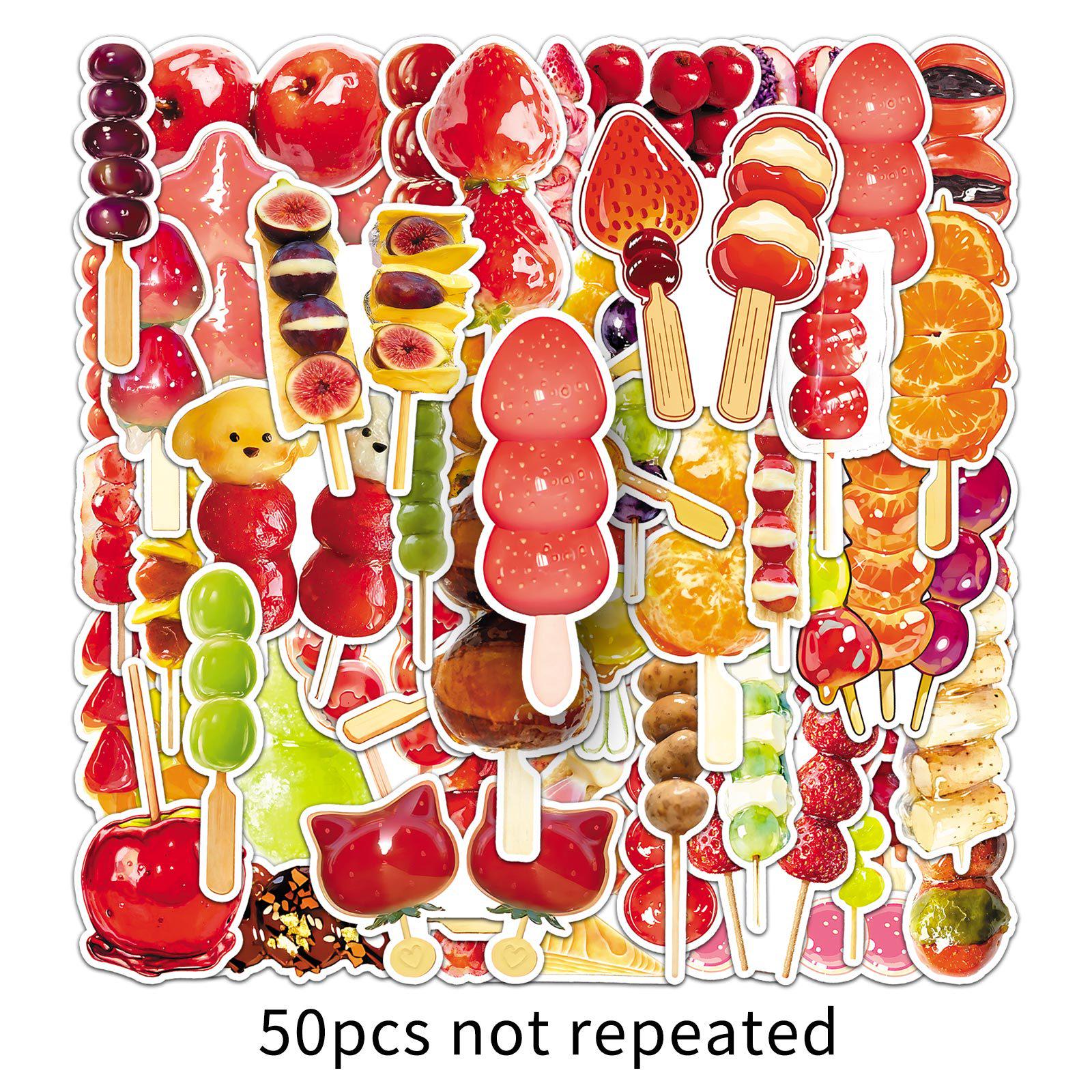 50 Exquisite Candied Hawthorn Stickers for Refrigerator, Guitar, and Desktop Decoration
50 Exquisite Candied Hawthorn Stickers for Refrigerator, Guitar, and Desktop Decoration