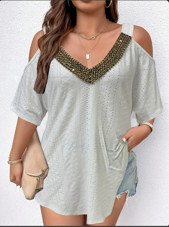 Plus Size Women s Lace-Trim Camisole Vest - Spring/Summer 2024 Collection 5XL білий
Plus Size Women s Lace-Trim Camisole Vest - Spring/Summer 2024 Collection 5XL білий