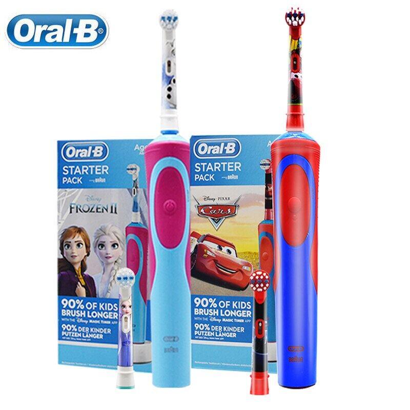 Детская электрическая зубная щетка Oral B D12513K, безопасная подзарядка, уход за деснами, водонепроницаемая зубная щетка для детей от 3 лет
Детская электрическая зубная щетка Oral B D12513K, безопасная подзарядка, уход за деснами, водонепроницаемая зубная щетка для детей от 3 лет