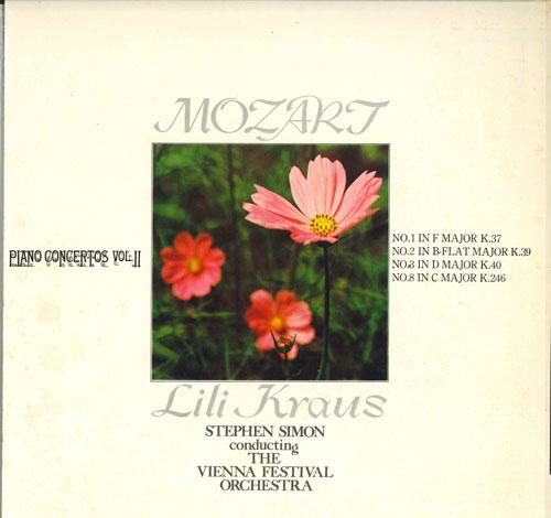 LP Record STEPHEN SIMON, THE VIENNA FESTIVAL - Mozart Piano Concertos Vol.II SONC10087 CBS/SONY Japan Classical Used
LP Record STEPHEN SIMON, THE VIENNA FESTIVAL - Mozart Piano Concertos Vol.II SONC10087 CBS/SONY Japan Classical Used