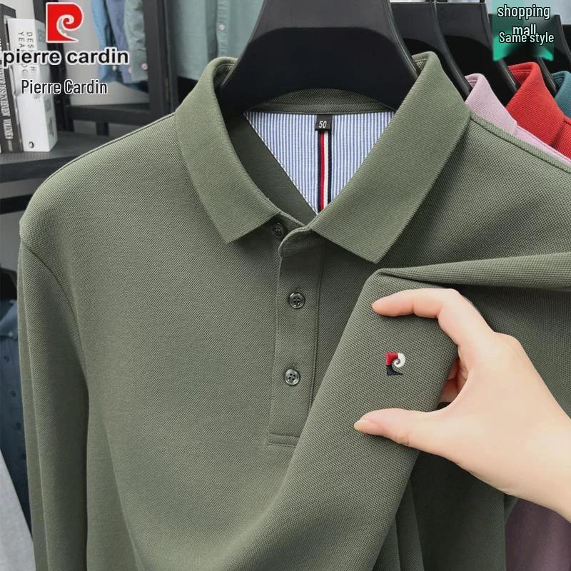 Чоловіче поло з довгим рукавом Pierre Cardin 2025: Осінна сорочка в стилі Business Casual з відкладним коміром XL (140-155 lbs) сірий колір/зелений
Чоловіче поло з довгим рукавом Pierre Cardin 2025: Осінна сорочка в стилі Business Casual з відкладним коміром XL (140-155 lbs) сірий колір/зелений