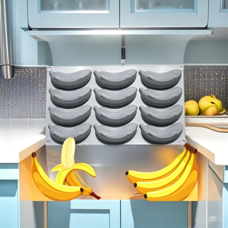 1Pcs 12 Holes Simulation Fruit French Dessert Mould Silicone Banana Mousse Cake Mold Ice Cream Jelly Pudding Baking Tools сірий колір
1Pcs 12 Holes Simulation Fruit French Dessert Mould Silicone Banana Mousse Cake Mold Ice Cream Jelly Pudding Baking Tools сірий колір