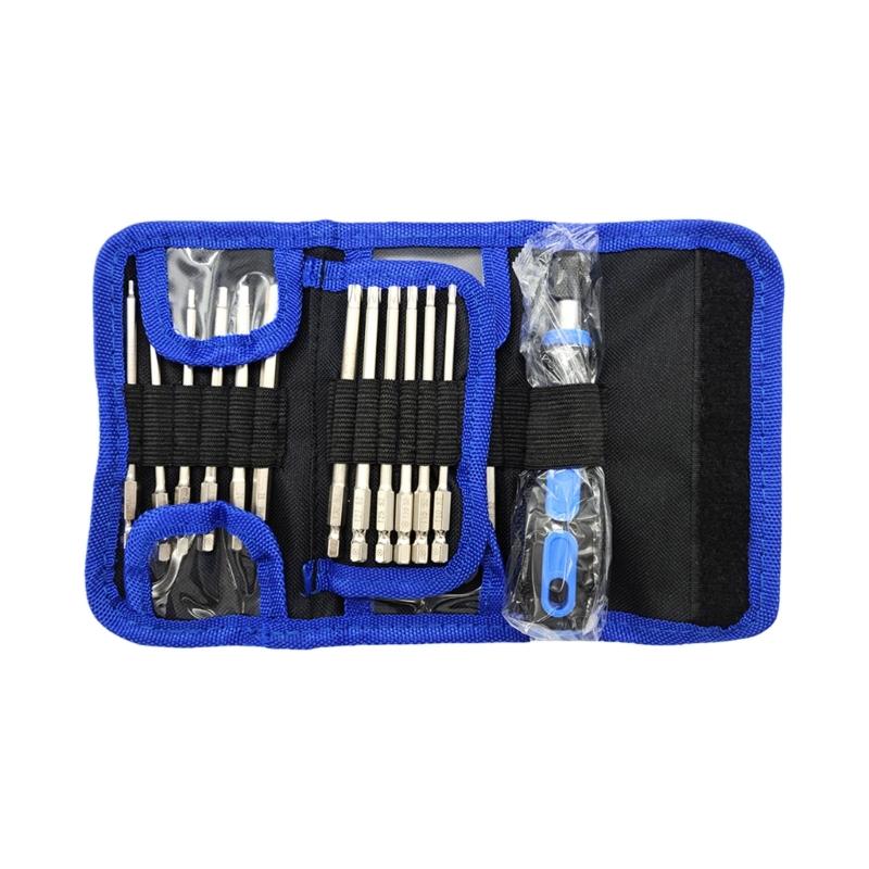 Screwdriver Bit Set Quick Release Magnetic Holder Adapter 24PCS With Ergonomic Handle And Storage Pouch 1
Screwdriver Bit Set Quick Release Magnetic Holder Adapter 24PCS With Ergonomic Handle And Storage Pouch 1