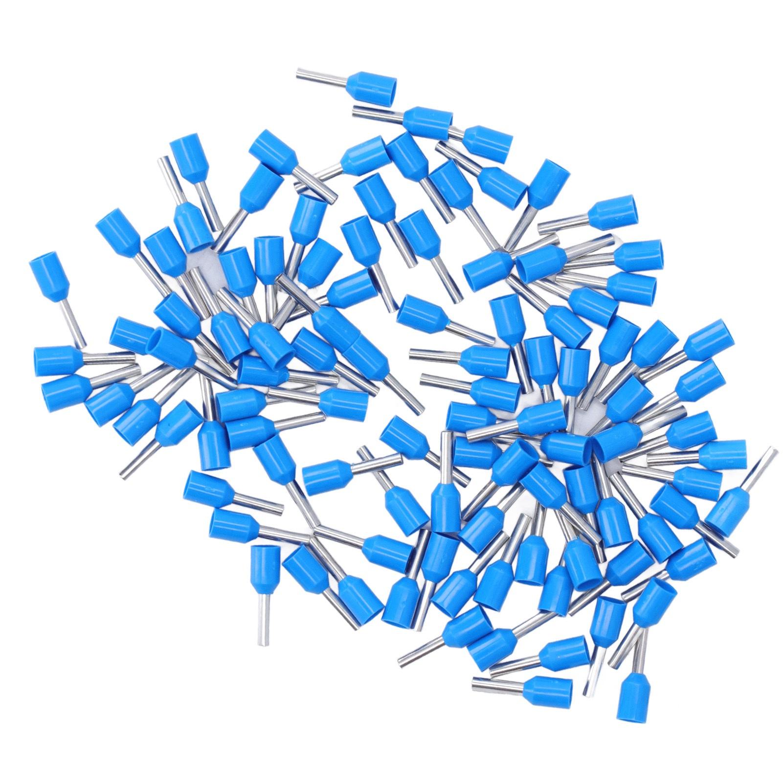 100pcs E1508 Pin Cord End Terminal Copper PVC Wire Insulated Ferrule Crimp Terminals for Electronic Equipment
100pcs E1508 Pin Cord End Terminal Copper PVC Wire Insulated Ferrule Crimp Terminals for Electronic Equipment