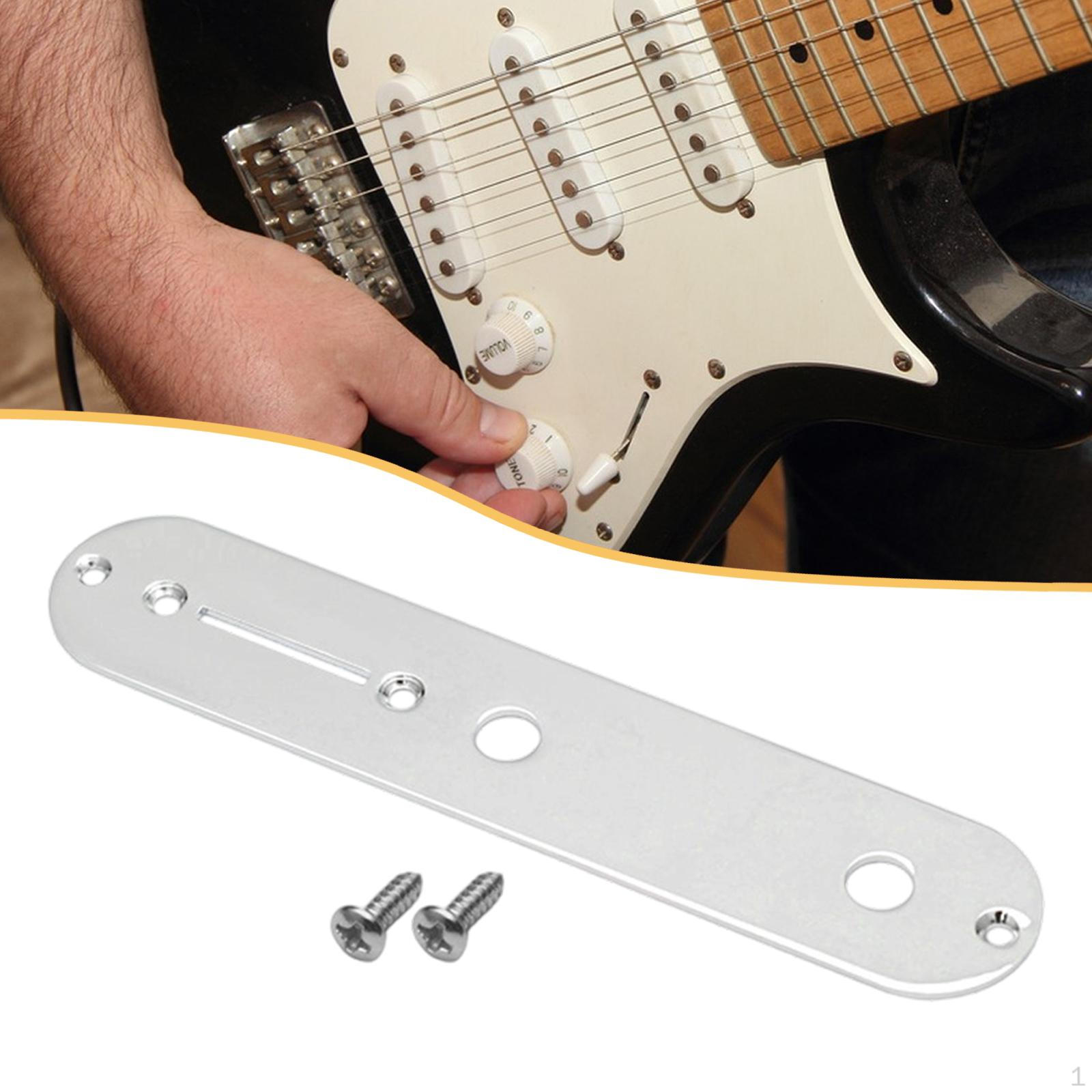 32mm Control Plate Guitar Accessories W/ Mounting Screws Stable String Instrument Parts for Live срібний
32mm Control Plate Guitar Accessories W/ Mounting Screws Stable String Instrument Parts for Live срібний