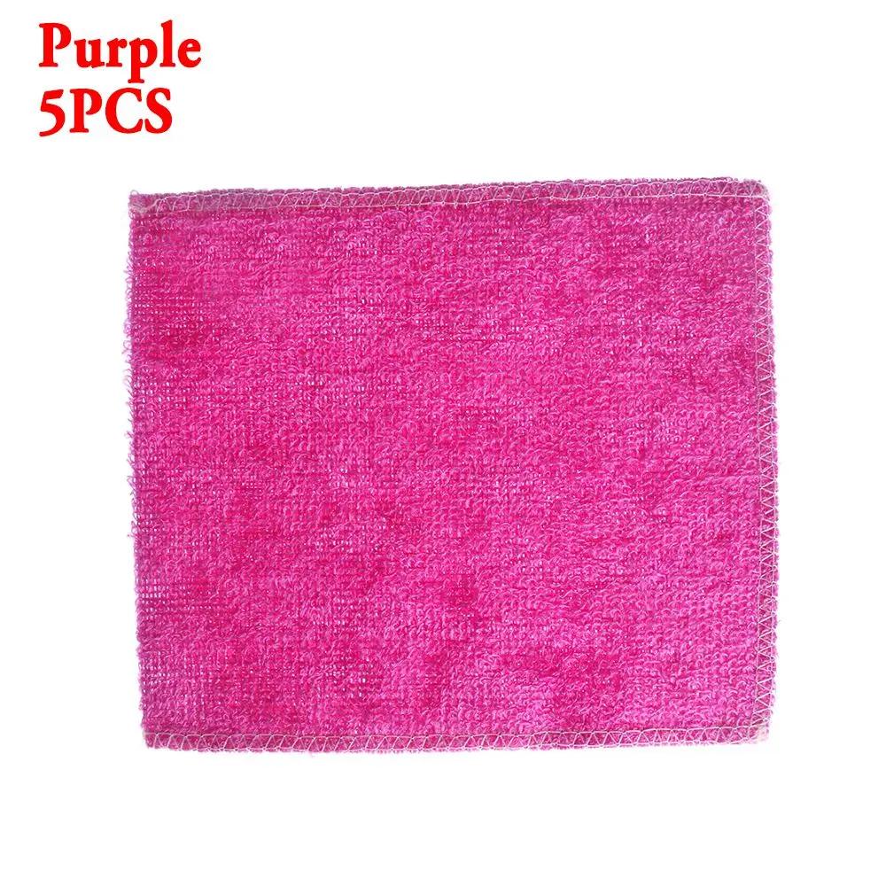 5Pcs Anti-grease Dish Cloth Bamboo Fiber Washing Towel Soft Scouring Pad Tableware Household Kitchen Gadgets Magic Cleaning Rags 5pcs фіолетовий
5Pcs Anti-grease Dish Cloth Bamboo Fiber Washing Towel Soft Scouring Pad Tableware Household Kitchen Gadgets Magic Cleaning Rags 5pcs фіолетовий