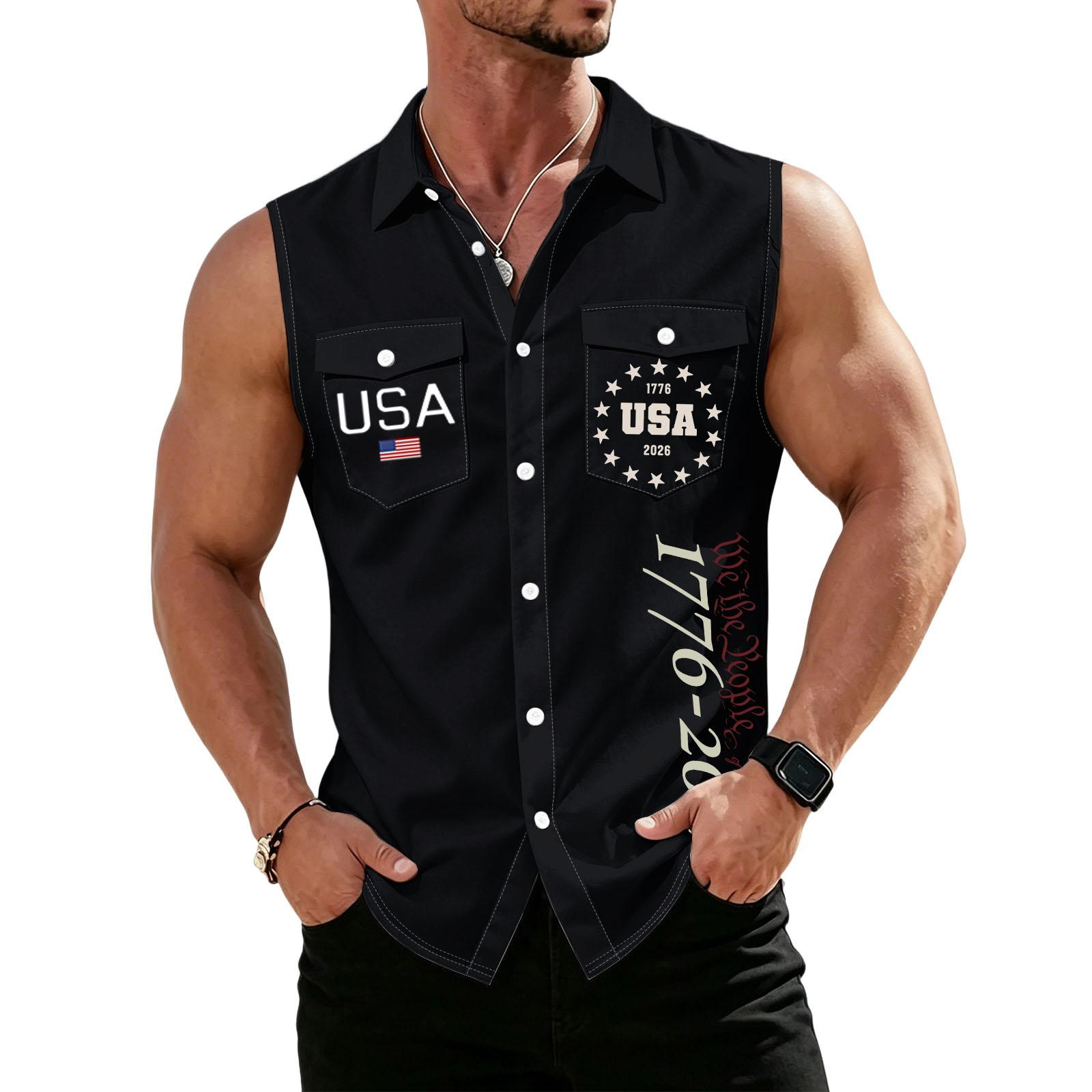 Men s Lightweight Sleeveless Button Down Workwear Vest Shirt with Collar Durable Fabric Comfortable Fit Casual Style XXXL чёрный
Men s Lightweight Sleeveless Button Down Workwear Vest Shirt with Collar Durable Fabric Comfortable Fit Casual Style XXXL чёрный