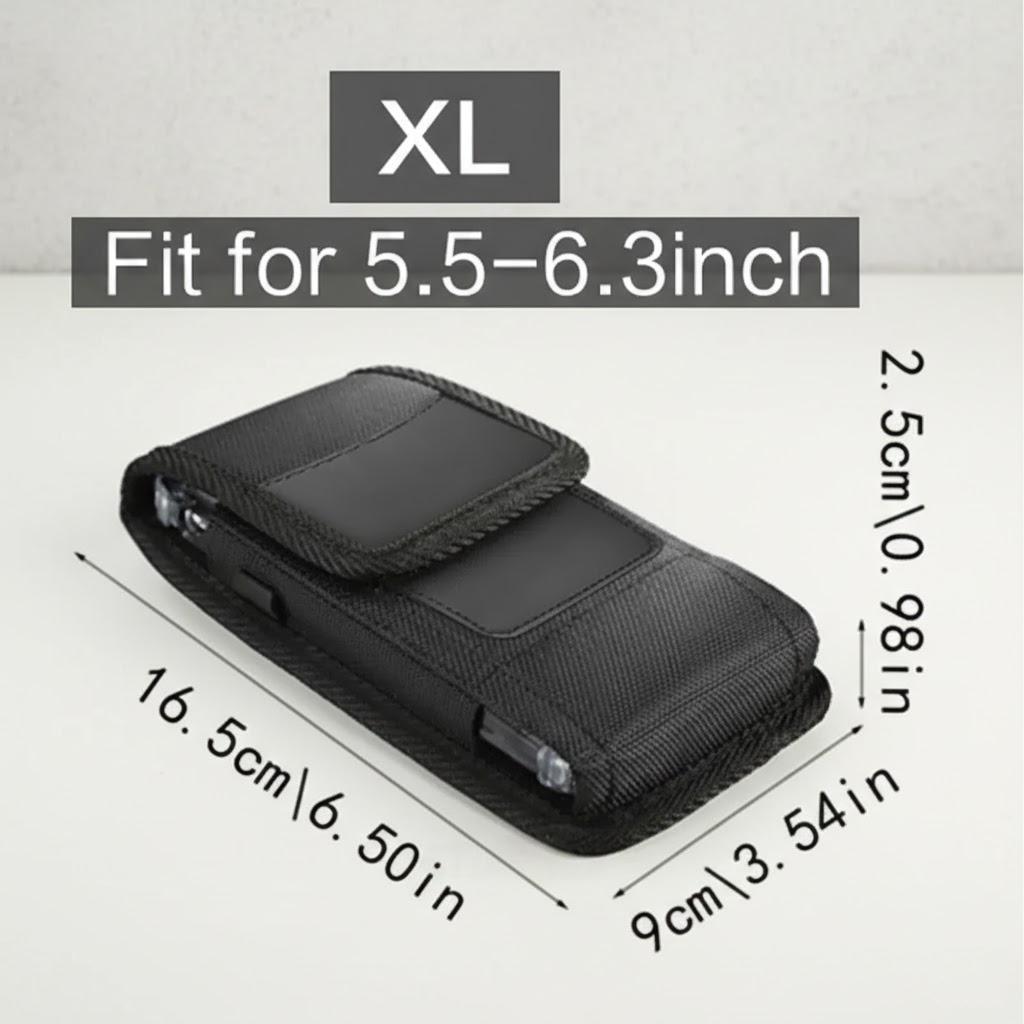 Vertical and Horizontal Holster for 4 to 67 Inch Mobile Phones Oxford Fabric Nylon Strap with Wallet and Card Holder
Vertical and Horizontal Holster for 4 to 67 Inch Mobile Phones Oxford Fabric Nylon Strap with Wallet and Card Holder