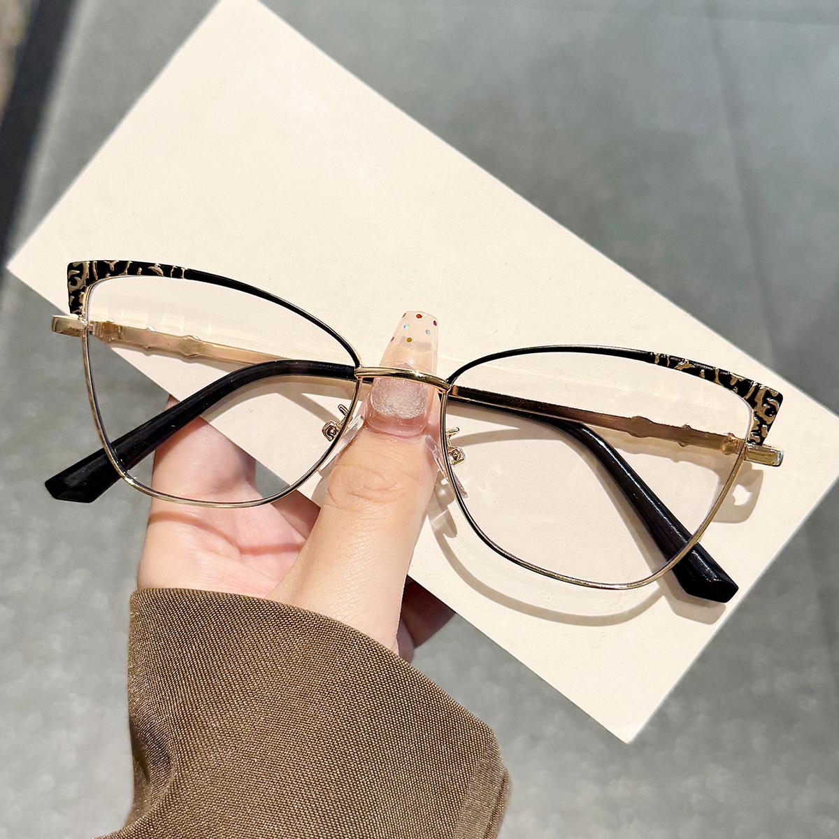 1PC Fashion leopard print cat eye ordinary glasses for women, fashionable metal frame decorative glasses чёрный
1PC Fashion leopard print cat eye ordinary glasses for women, fashionable metal frame decorative glasses чёрный