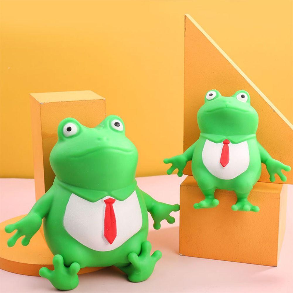Relaxing Green Frog Pinch Toys Pressure Release Slow Rising Squeeze Frog Table Ornaments
Relaxing Green Frog Pinch Toys Pressure Release Slow Rising Squeeze Frog Table Ornaments