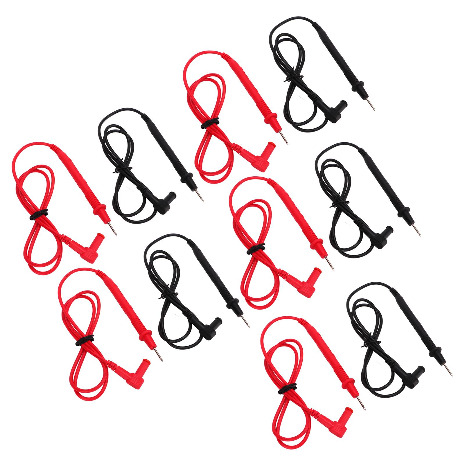 5Set J.30030 Multimeter Probe Universal Multitester Test s 2mm Ultra Fine s 10A with 4mm Banana Plug
5Set J.30030 Multimeter Probe Universal Multitester Test s 2mm Ultra Fine s 10A with 4mm Banana Plug