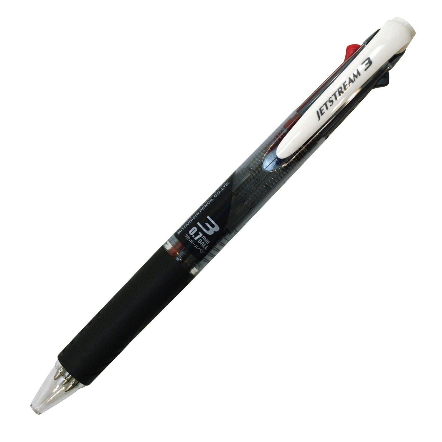 Mitsubishi Pencil 3 Color Ballpoint Pen Jet Stream Transparent Black Easy to Write 0.7 SXE340007.24
Mitsubishi Pencil 3 Color Ballpoint Pen Jet Stream Transparent Black Easy to Write 0.7 SXE340007.24