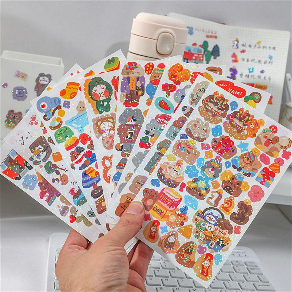 Glitter Stationery Sticker Laser Paper Stickers Kawaii Stationery Sticker Hand Account Decoration
Glitter Stationery Sticker Laser Paper Stickers Kawaii Stationery Sticker Hand Account Decoration