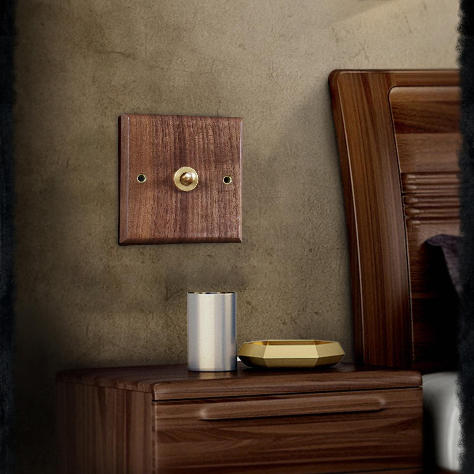 Wood Light Switch Plate Easily Install Vintage Design Wall Decoration Decorative Wall Plate for Hotel Cafe Kitchen Office Bar
Wood Light Switch Plate Easily Install Vintage Design Wall Decoration Decorative Wall Plate for Hotel Cafe Kitchen Office Bar