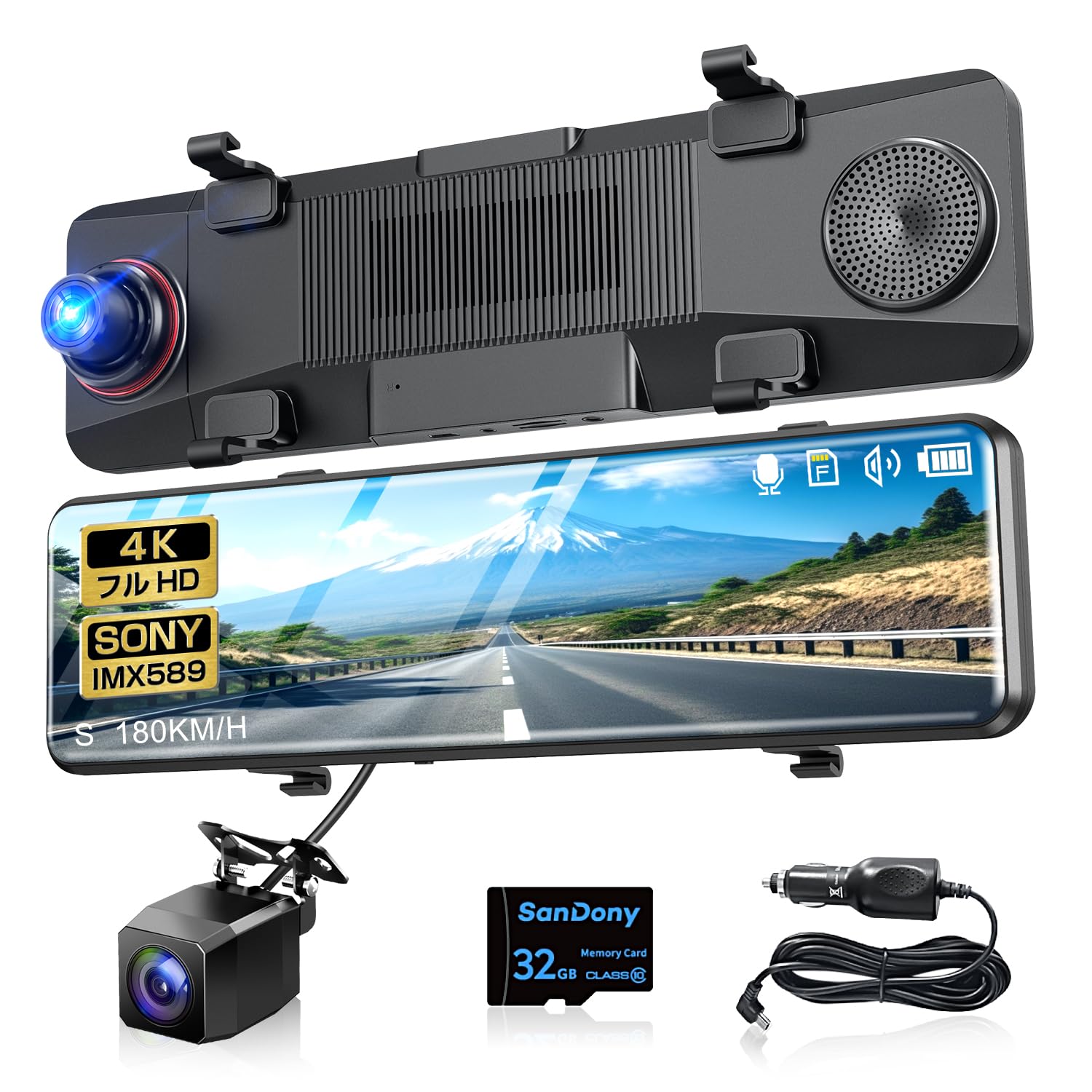 4K Видеорегистратор Новый Большой с Передней и Задней SD-картой Sony IMX589 Коррекция Изображения Одновременная Запись спереди и сзади Автоматическая Аварийная Перезапись Парковка чёрный
4K Видеорегистратор Новый Большой с Передней и Задней SD-картой Sony IMX589 Коррекция Изображения Одновременная Запись спереди и сзади Автоматическая Аварийная Перезапись Парковка чёрный