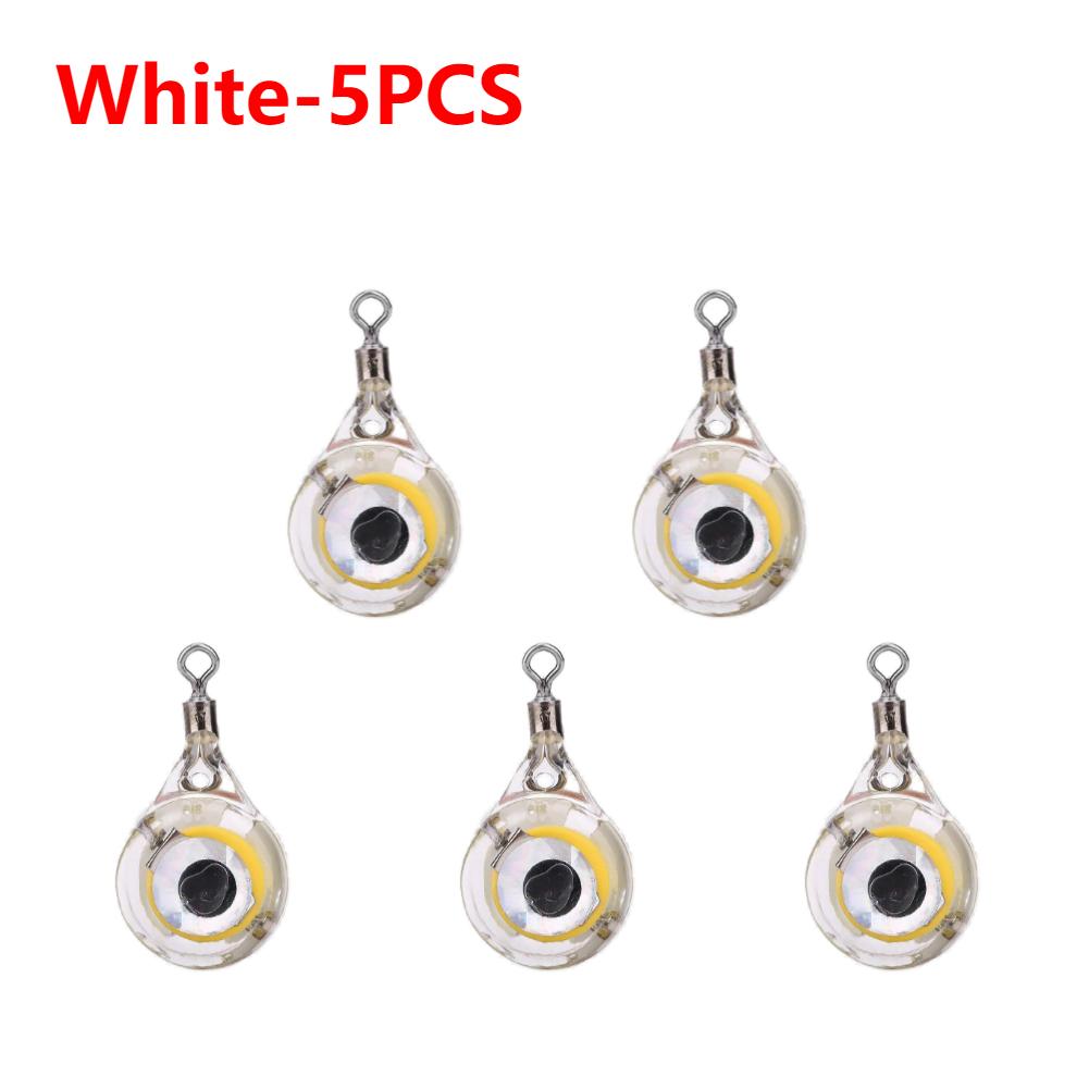 5-20PCS Mini Fishing Lure Light LED Deep Drop Underwater Eye Shape Fishing Squid Fishing Bait Luminous Lure for Attracting Fish білий
5-20PCS Mini Fishing Lure Light LED Deep Drop Underwater Eye Shape Fishing Squid Fishing Bait Luminous Lure for Attracting Fish білий