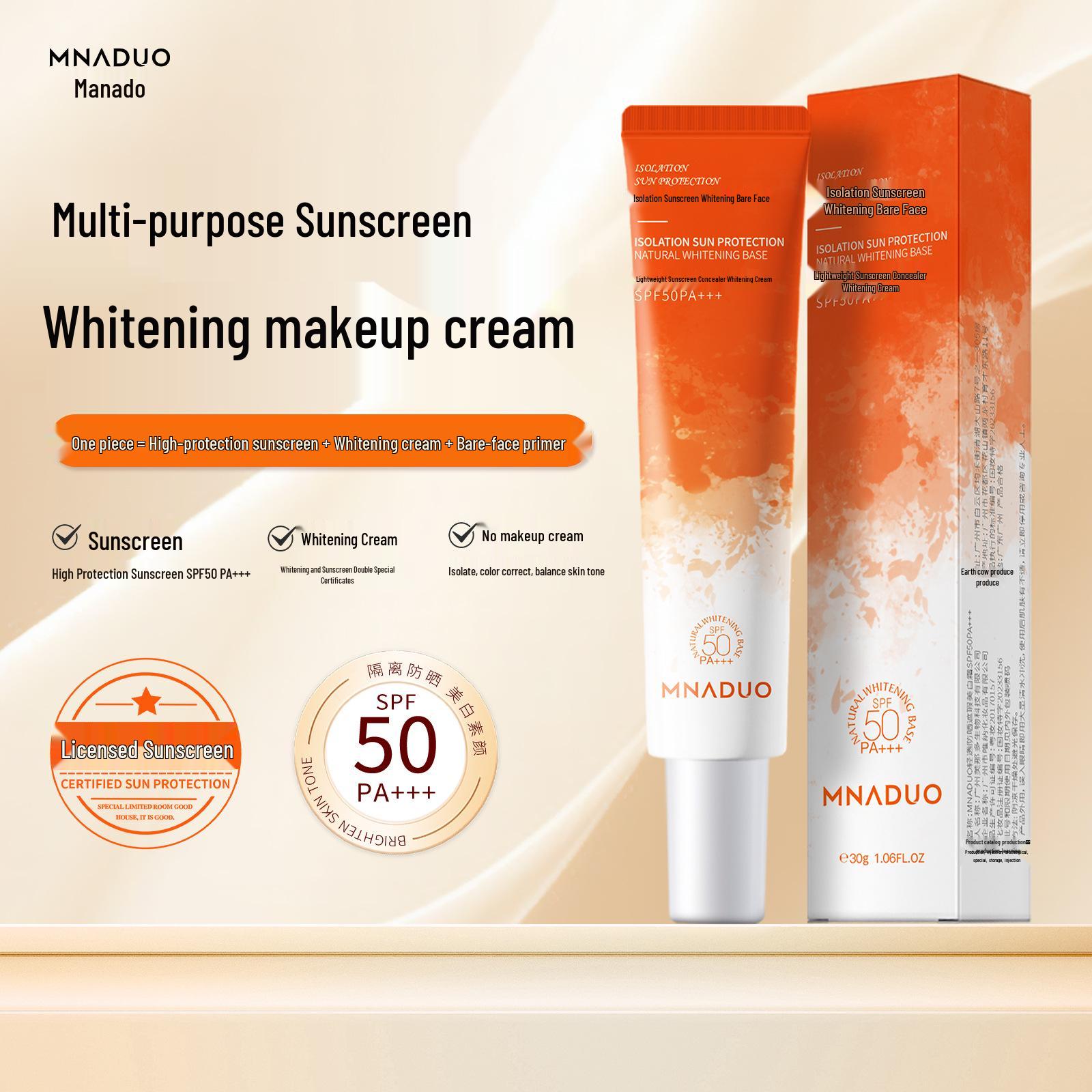 Сонцезахисний крем SPF50: Водонепроникна, стійка до поту, захист від УФ-випромінювання, нежирна, освіжаюча, маскувальна та відбілююча формула 50 SPF
Сонцезахисний крем SPF50: Водонепроникна, стійка до поту, захист від УФ-випромінювання, нежирна, освіжаюча, маскувальна та відбілююча формула 50 SPF