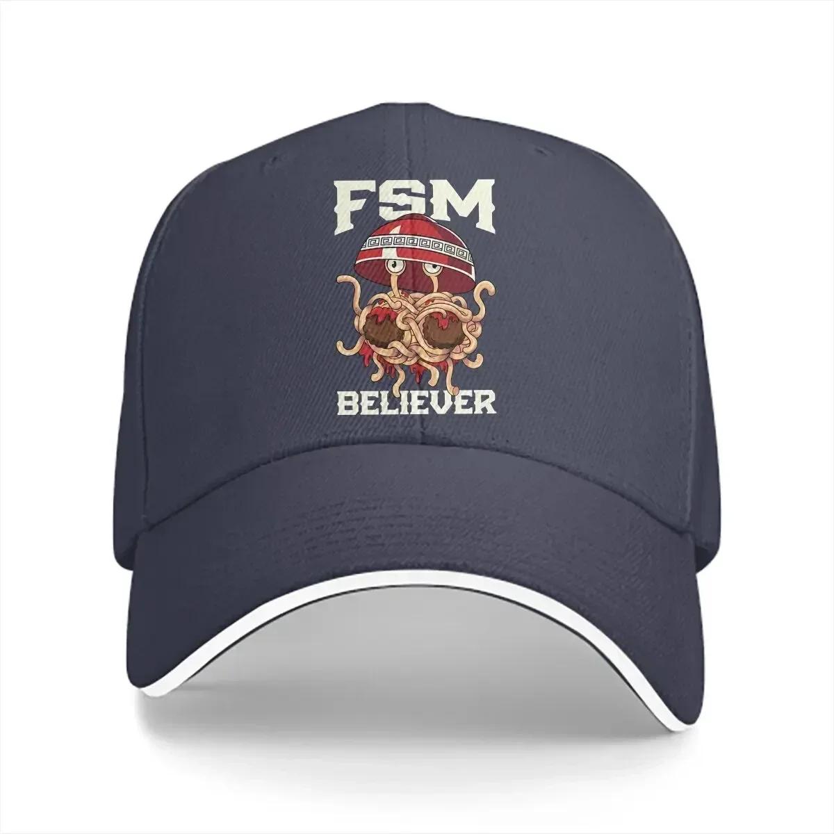 Pastafarianism FSM FSM Believer Baseball Cap Men Hats Women Visor Protection Snapback Flying Spaghetti Caps One Size
Pastafarianism FSM FSM Believer Baseball Cap Men Hats Women Visor Protection Snapback Flying Spaghetti Caps One Size