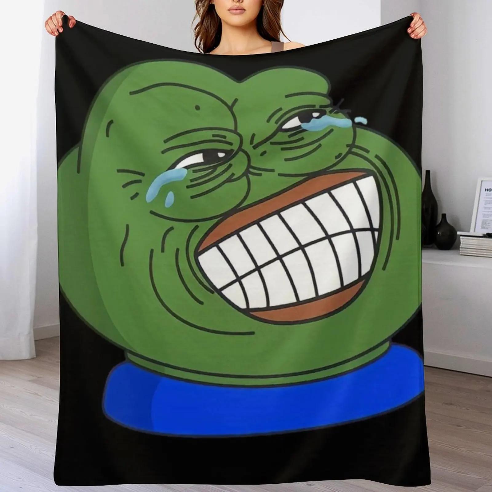 Pepe Throw Blanket Warm Comfortable Blanket Gift for Parents Friends 102x76cm(40x30in)
Pepe Throw Blanket Warm Comfortable Blanket Gift for Parents Friends 102x76cm(40x30in)