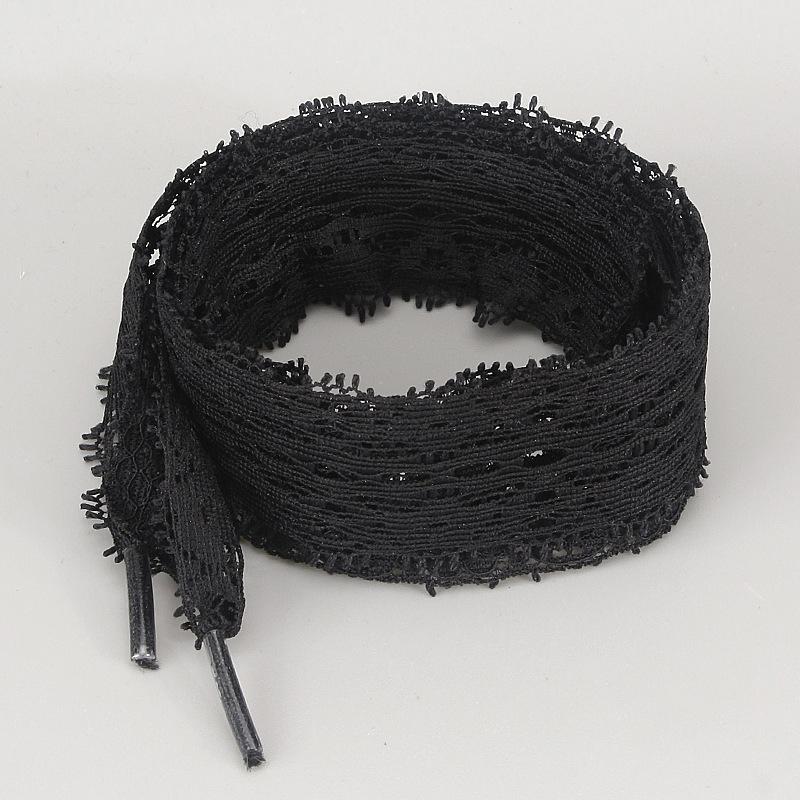 New Lace Bow Shoelaces Flat Fancy Shoelaces for Women 3CM Width 120CM Length Canvas Sneakers Outdoor Casual Shoes Shoelace Gifts 120cm чёрный
New Lace Bow Shoelaces Flat Fancy Shoelaces for Women 3CM Width 120CM Length Canvas Sneakers Outdoor Casual Shoes Shoelace Gifts 120cm чёрный