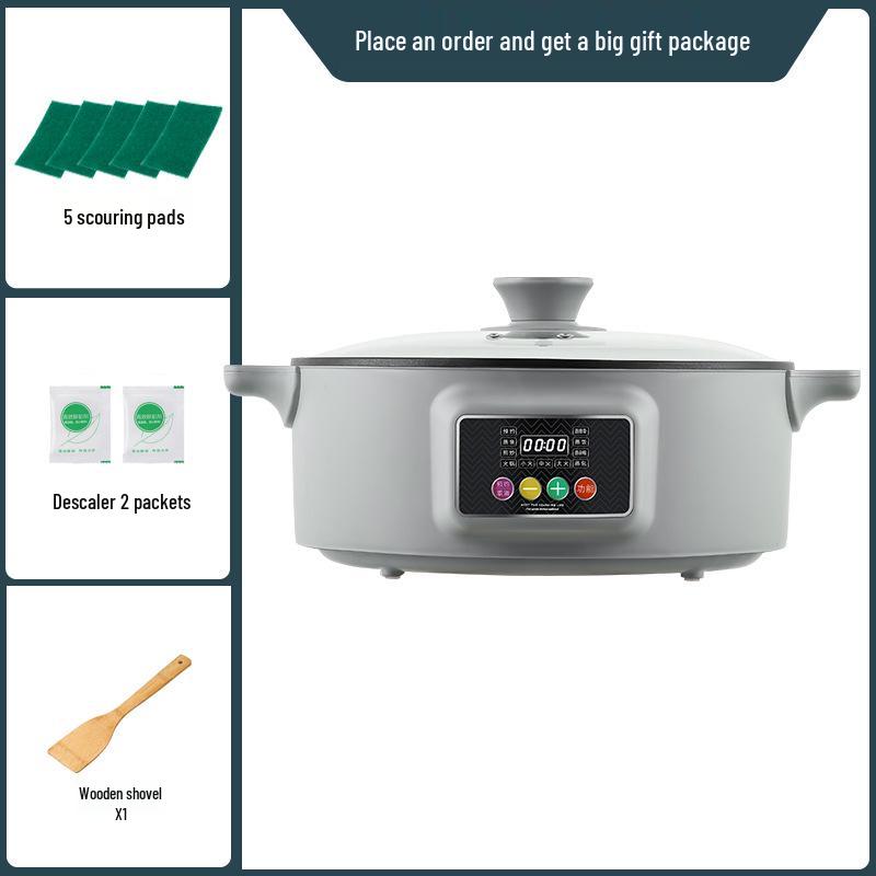 40CM Electric Steamer & 36CM Hot Pot: Multi-Functional Stainless Steel Cooker for Frying, Sautéing, Steaming, and Rice Cooking; Large Capacity.
40CM Electric Steamer & 36CM Hot Pot: Multi-Functional Stainless Steel Cooker for Frying, Sautéing, Steaming, and Rice Cooking; Large Capacity.