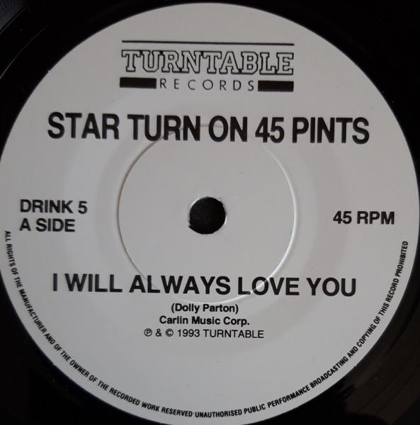 7-дюймовая пластинка STAR TURN ON 45 PINTS I Will Always Love You DRINK5 Проигрыватель Recor 1993 UK Pop Б/У
7-дюймовая пластинка STAR TURN ON 45 PINTS I Will Always Love You DRINK5 Проигрыватель Recor 1993 UK Pop Б/У
