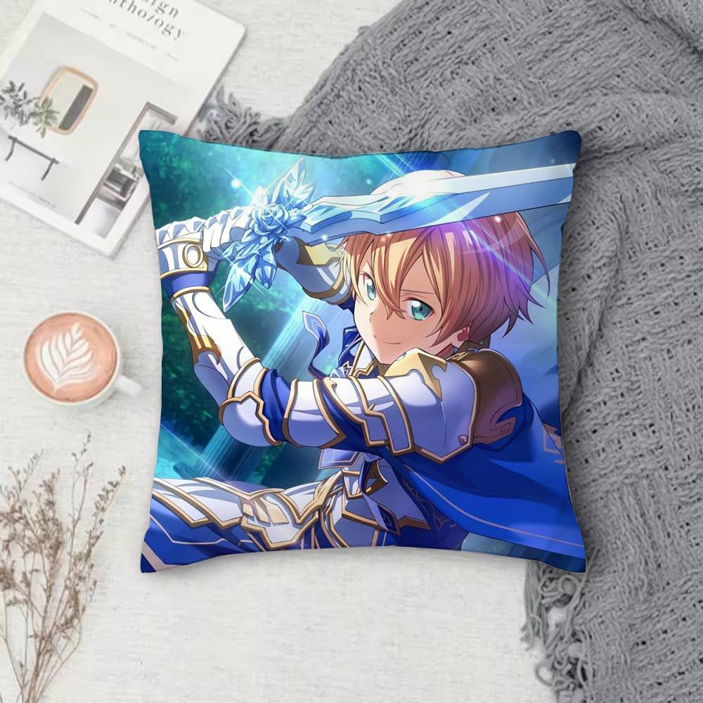 SSword Art Online Doublesided Printed Square Decorative Cushion Cover for Sofa Living Room Home Decor 30x30 cm
SSword Art Online Doublesided Printed Square Decorative Cushion Cover for Sofa Living Room Home Decor 30x30 cm