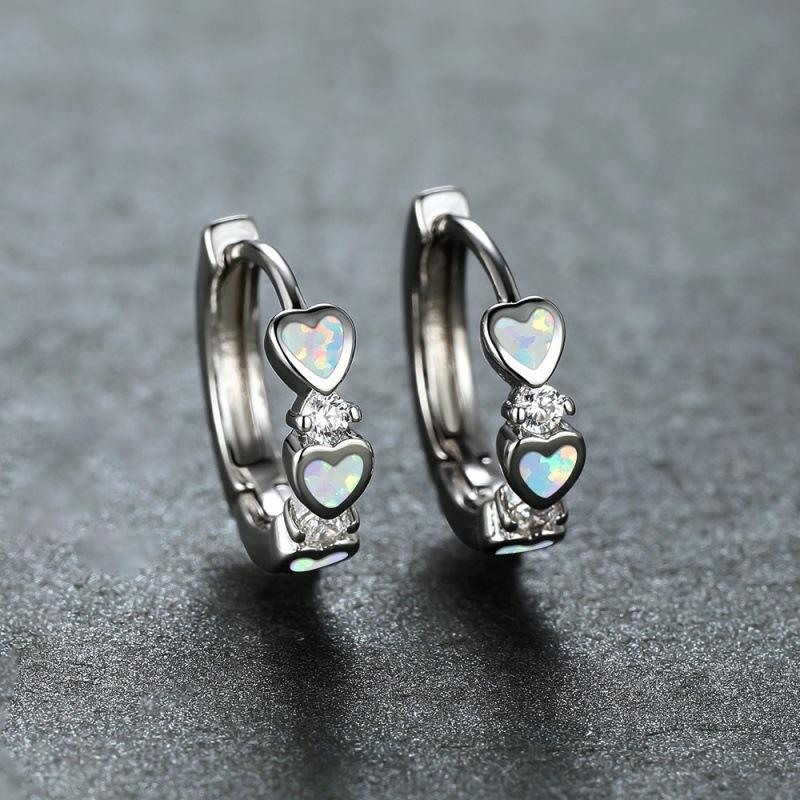 Fashion retro style rose gold white gold blue and white heart connected heart ear buckle women s versatile earrings
Fashion retro style rose gold white gold blue and white heart connected heart ear buckle women s versatile earrings
