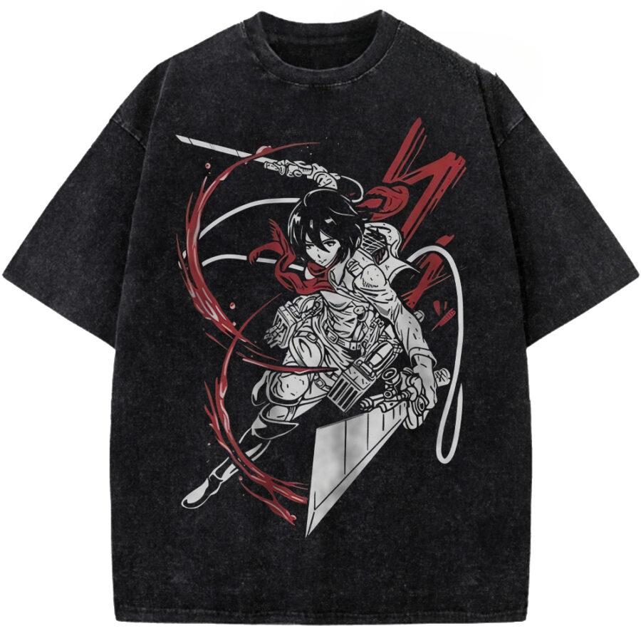 Anime Attack on Titan Mikasa Ackerman Graphic T Shirt Men Clothing Casual Cotton Tshirt Vintage Washed T-shirt Harajuku Tops XXL чёрный
Anime Attack on Titan Mikasa Ackerman Graphic T Shirt Men Clothing Casual Cotton Tshirt Vintage Washed T-shirt Harajuku Tops XXL чёрный