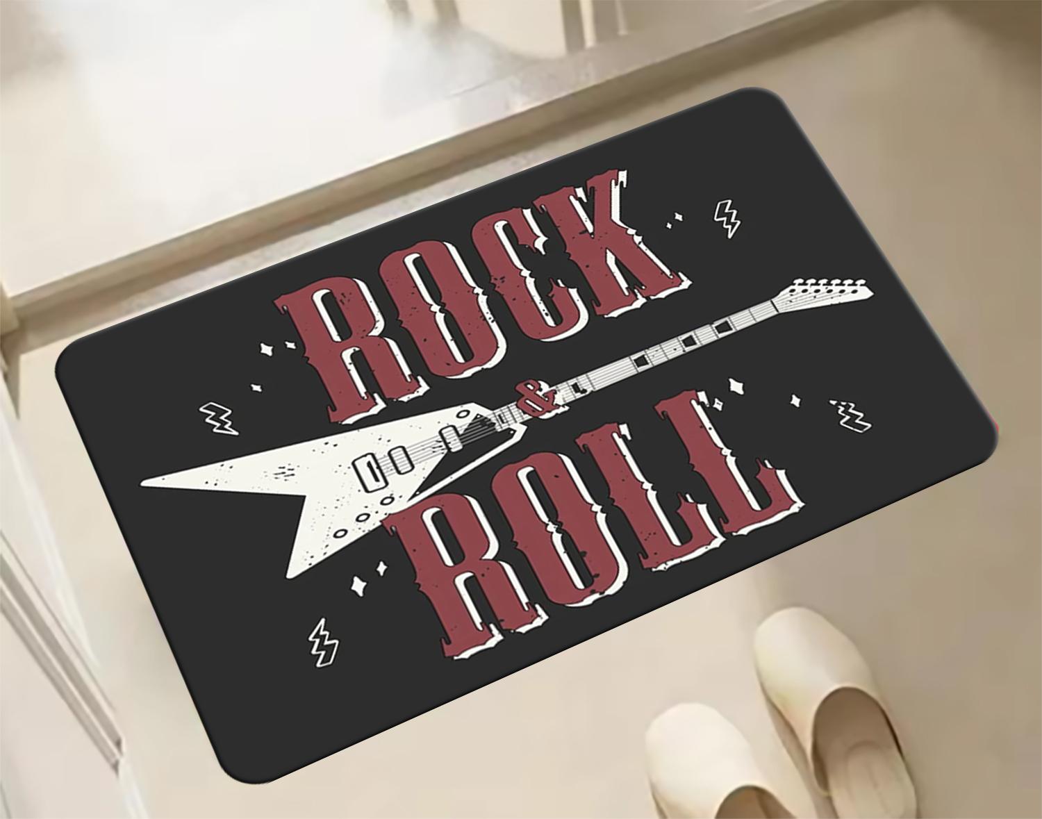 VIKAMA Music Rock Enthusiast Theme Blankets Non-slip Floor Mats Bedroom Bathroom Home Decoration 40cmx60cm
VIKAMA Music Rock Enthusiast Theme Blankets Non-slip Floor Mats Bedroom Bathroom Home Decoration 40cmx60cm