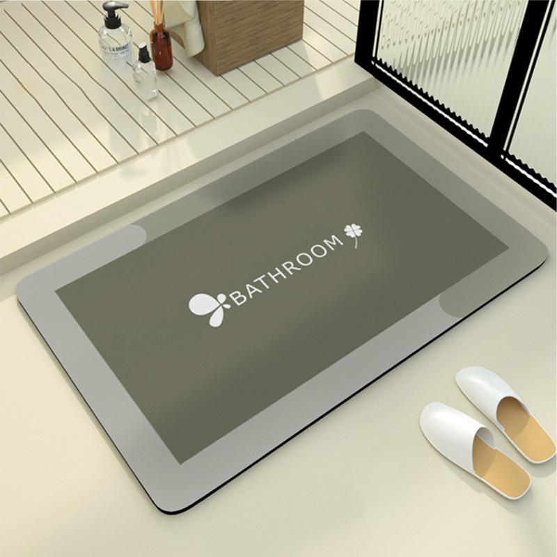 Простой цветной коврик для ванной комнаты, впитывающий нескользящий коврик для двери ванной комнаты, устойчивый к грязи и простой в уходе коврик из диатомовой грязи 40 * 60Cm
Простой цветной коврик для ванной комнаты, впитывающий нескользящий коврик для двери ванной комнаты, устойчивый к грязи и простой в уходе коврик из диатомовой грязи 40 * 60Cm