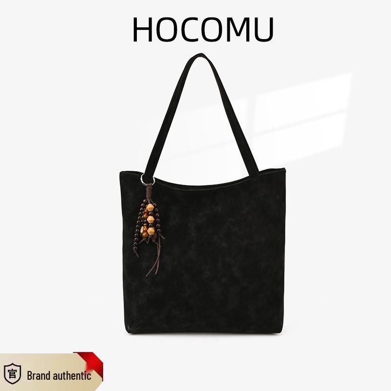 2025 Ретро Женская Высококачественная Замшевая Сумка-Тоут Под Мышку - Вместительный Плечевой Аксессуар Without Pendant чёрный
2025 Ретро Женская Высококачественная Замшевая Сумка-Тоут Под Мышку - Вместительный Плечевой Аксессуар Without Pendant чёрный