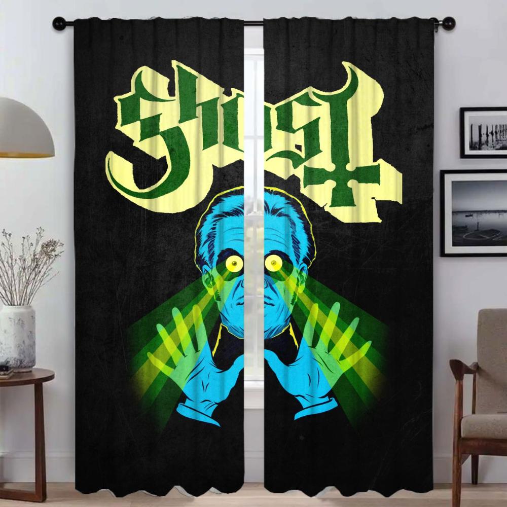 The Ghosts Band Домашний интерьер Шторы для камеры Тюль для спальни Современные шторы для гостиной 2 шт. Украшения на Хэллоуин W50xH70cmx2pcs-CL
The Ghosts Band Домашний интерьер Шторы для камеры Тюль для спальни Современные шторы для гостиной 2 шт. Украшения на Хэллоуин W50xH70cmx2pcs-CL