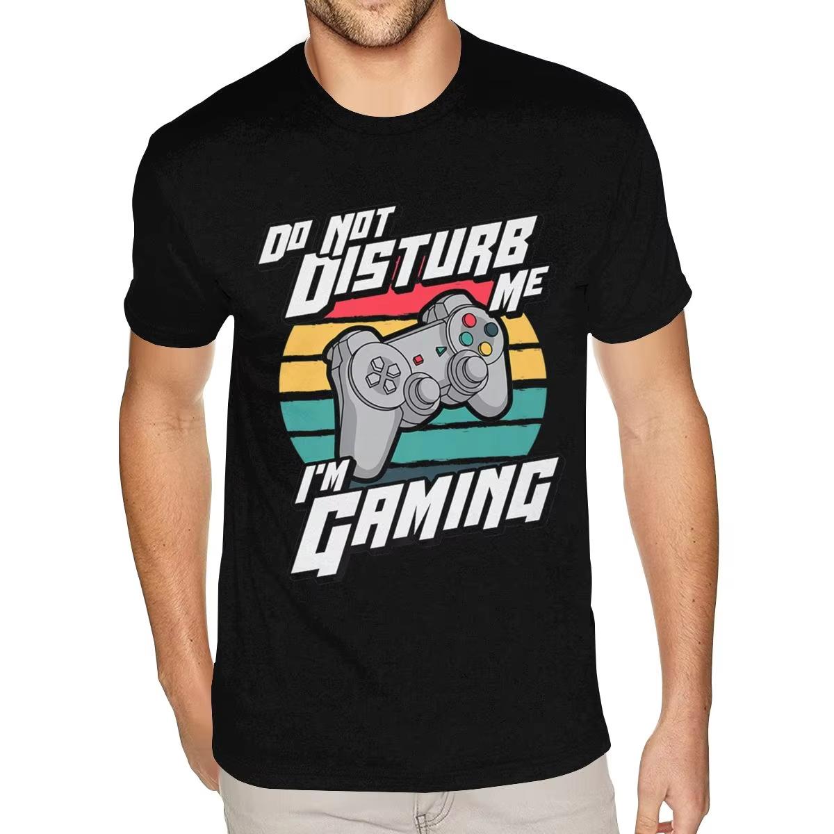 Design Your Own Shirt Do Not Disturb I m Gaming. Video Games Funny Gamer T Shirt Short Sleeve for Man Black Tshirt 4XL
Design Your Own Shirt Do Not Disturb I m Gaming. Video Games Funny Gamer T Shirt Short Sleeve for Man Black Tshirt 4XL