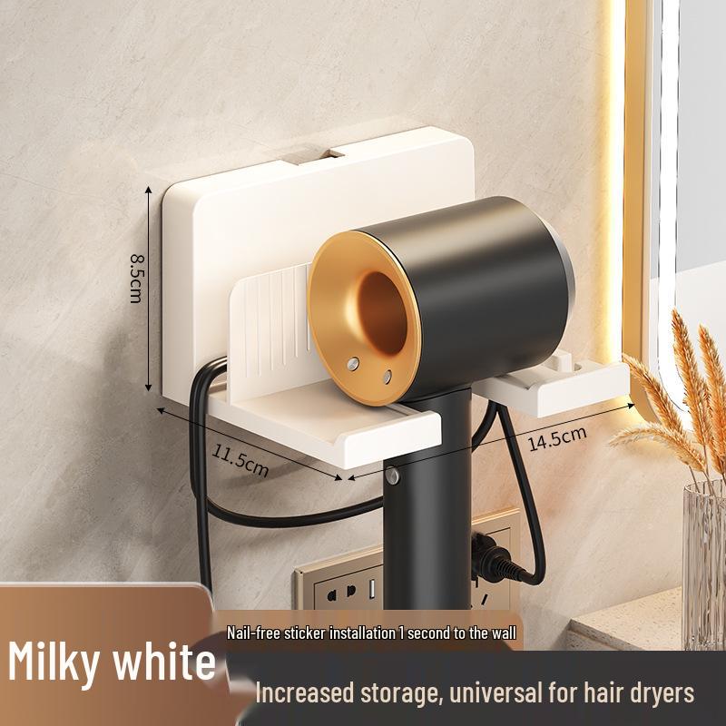 Wow-oh No-Drill Hair Dryer Holder: Multi-functional, Trace-free, Movable Bathroom Storage Shelf
Wow-oh No-Drill Hair Dryer Holder: Multi-functional, Trace-free, Movable Bathroom Storage Shelf